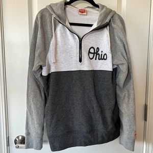 Homage Script Ohio Quarter Zip